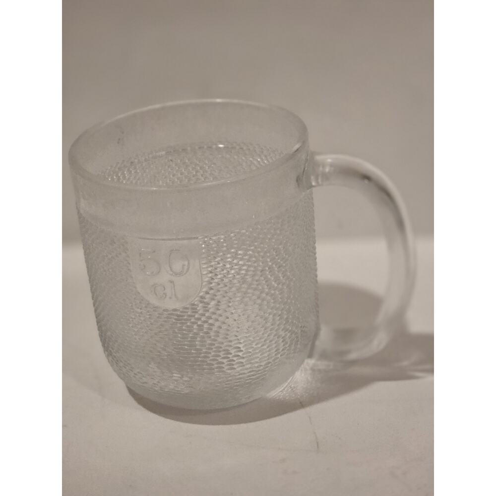 Vintage Iittala Finland KROUVI 50 cl Beer Mug Oiva Toikka Nuutajärvi Glass